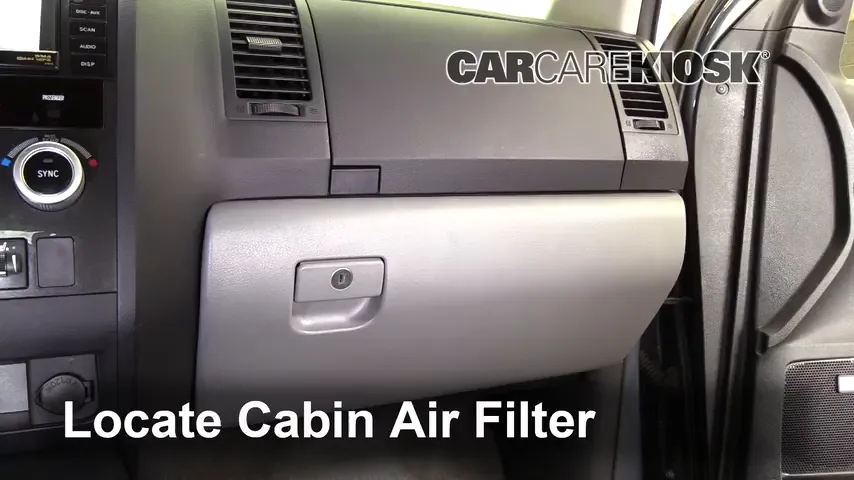2008 Toyota Sequoia Limited 5.7L V8 Air Filter (Cabin)